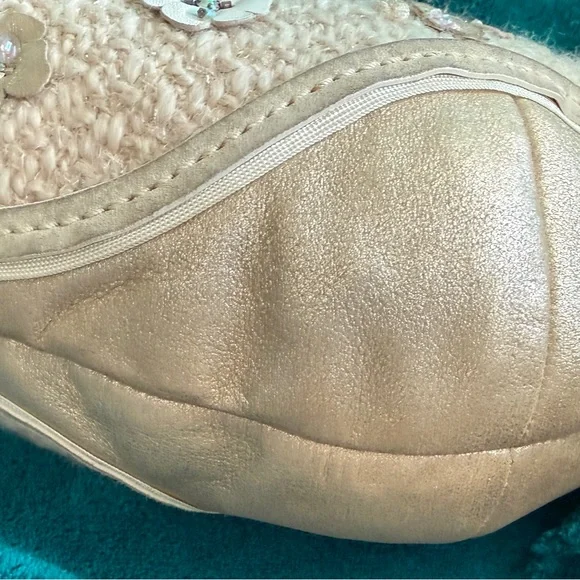 Coach Chelsea Tea Rose RARE Leather Tweed SoHo Bag - Picture 16 of 16